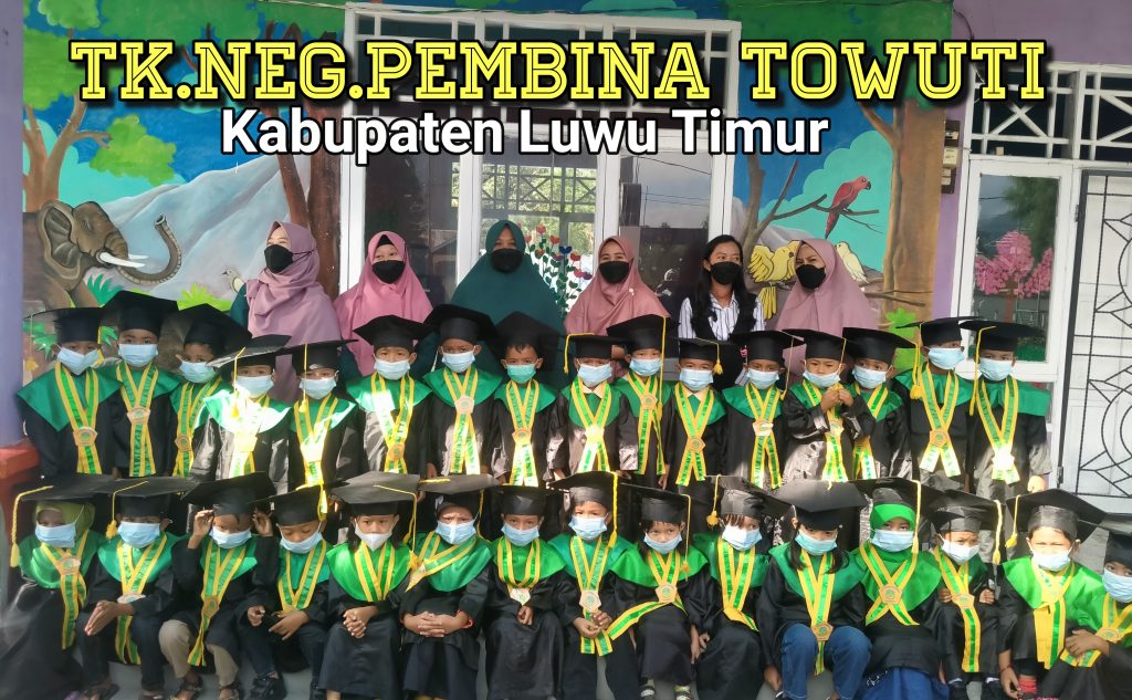 TK Negeri Pembina Towuti Gelar Penamatan 45 Murid Tahun 2020/2021