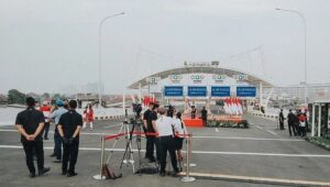 Presiden Jokowi Meresmikan Jalan tol Pulogebang – Kelapa Gading sepanjang 9,3 KM