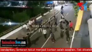 02/02/2022 Tawuran di Jalan Kampung Melayu Besar, Jatinegara, Jakarta Timur