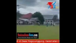 03/02/2022 Rusuh saat Pilkades terjadi di Desa Mogoyunggung, Dumoga Timur, Kabupaten Bolmong