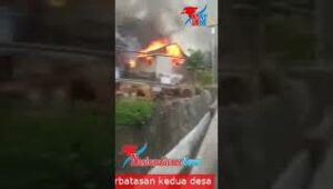 Selasa, 25/01/2022, Kerusuhan di Kecamatan Pulau Haruku, Maluku. Berawal dari masalah batas tanah