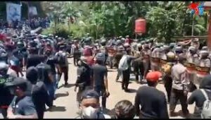 08/02/2022 terjadi penangkapan puluhan warga Wadas ketika sedang dilakukan pengukuran tanah