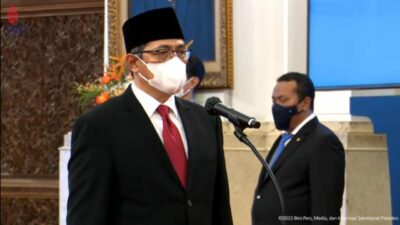 Dhony Rahajoe dilantik sebagai Wakil Kepala Otorita IKN