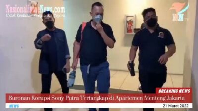 DPO TIPIKOR Sony Putra Tertangkap di Apartemen Jakarta