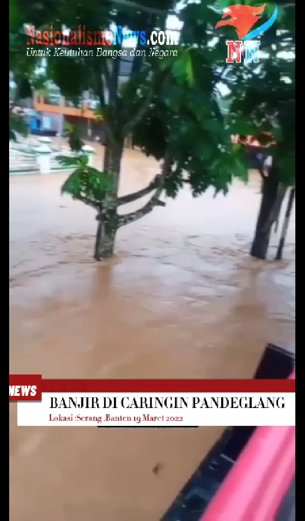 Banjir Caringin Pandeglang Banten 19 Maret 2022