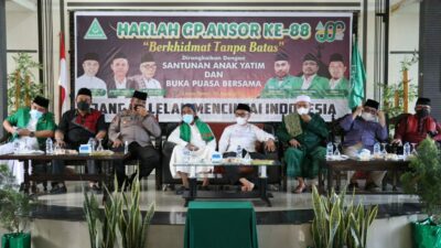 Hadiri Harlah ke 88, Bupati Apresiasi Peran GP Ansor Dalam Penanganan Covid 19