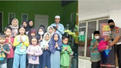 Sespimen Angkatan ke 62 Tebar Kebaikan Dengan Berbagi Terhadap Sesama dan rekan sejawat