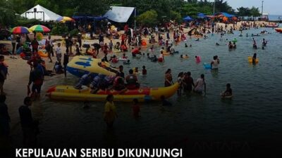 Wow Kepulauan Seribu dikunjungi 46.959 Wisatawan Selama Libur Lebaran 2022