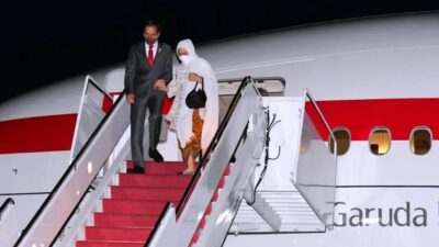 Presiden dan Ibu Riana Jokowi Tiba di Washington DC untuk Hadiri KTT ASEAN – AS