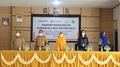 Asisten Administrasi Umum Apresiasi Program Healthier Smiler Yayasan Save The Children