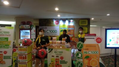 Hi C 1000 menjadi Sponsor Partnership dalam Event Mommy N Me di JCC Senayan Jakarta