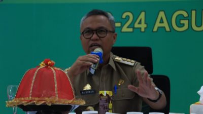 Dihadapan Mahasiswa IAIN Palopo, Bupati Budiman Paparkan Potensi, Inovasi Unggulan dan Capaian Kinerja Pemkab. Lutim