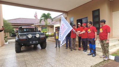 Usai Lepas Peserta IOF Overland Lutim, Budiman Turut Jajal Lintasan Offroad Yang Ekstrim