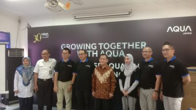 AQUA Japan Tumbuhkan Semangat Inovatif Pada Generasi Muda Melalui Program Edukasi & Literasi