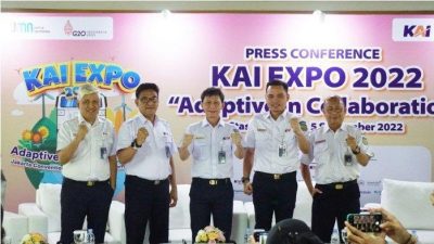 Ajang KAI Expo 2022 Akan DiBuka 3 Menteri Dengan Tema “Adaptive in Collaboration”