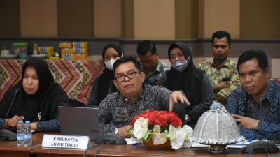 PPID Utama Lutim Presentasi Keterbukaan Informasi Publik di Hadapan Tim Penilai KI Sulsel