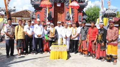 Asisten Ekbang Hadiri Serangkaian Resepsi Karya Agung Ngenteg Linggih