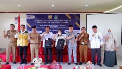 Dinas PUPR Lutim Gelar Bimtek SMKK Tahun 2022