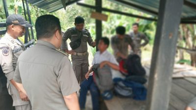 Satpol PP Lutim Lakukan Patroli Tertib Pendidikan dan Penertiban Baliho