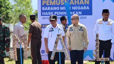 Bupati Budiman Ikut Musnahkan BMN Hasil Penindakan Barang Kena Cukai Ilegal