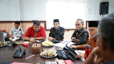 Pimpin Rapat Monev, Sekda Lutim Minta Percepatan Pelaksanaan Kegiatan Fisik Tahun 2023