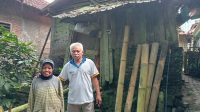 Rumah Tidak Layak di-Huni Janda Renta Warga Kampung Sengkol di- Kabupaten Lebak