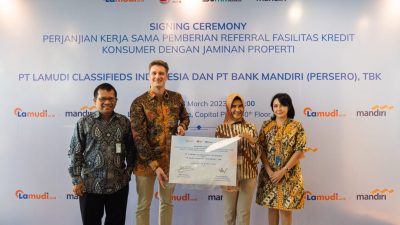 Gandeng Bank Mandiri, Lamudi.co.id Sosialisasi Kemudahan Aplikasi KPR Online