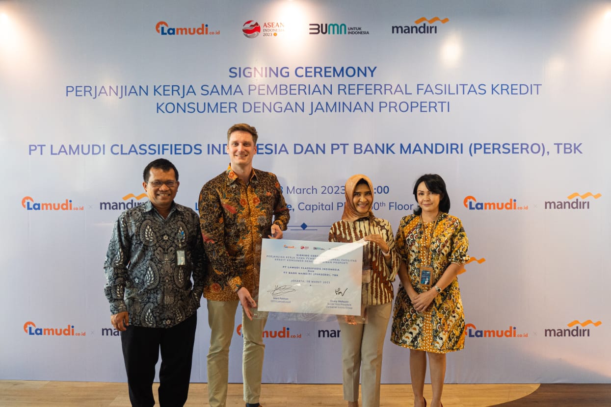 Gandeng Bank Mandiri, Lamudi.co.id Sosialisasi Kemudahan Aplikasi KPR Online