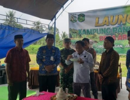 Launching Kampung Pangan di Desa Argomulyo, Begini Kata Kajari Lutim