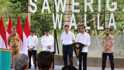 Budiman Saksikan Peresmian Taman Kehati Sawerigading oleh Presiden Jokowi