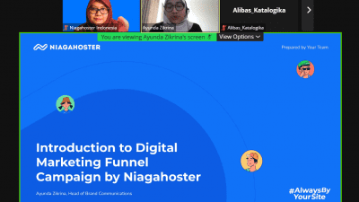 Menjawab Tantangan Pasar, Niagahoster Inisiasi Digital Marketing Funnel