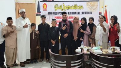 DPC Parpol Gerindra Berbuka Puasa, Undang Anak Panti Asuhan