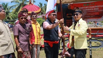 Bupati Budiman Buka Peradah Cup V dan Festival Seni Budaya Moderasi Beragama 2023 tingkat Sulsel