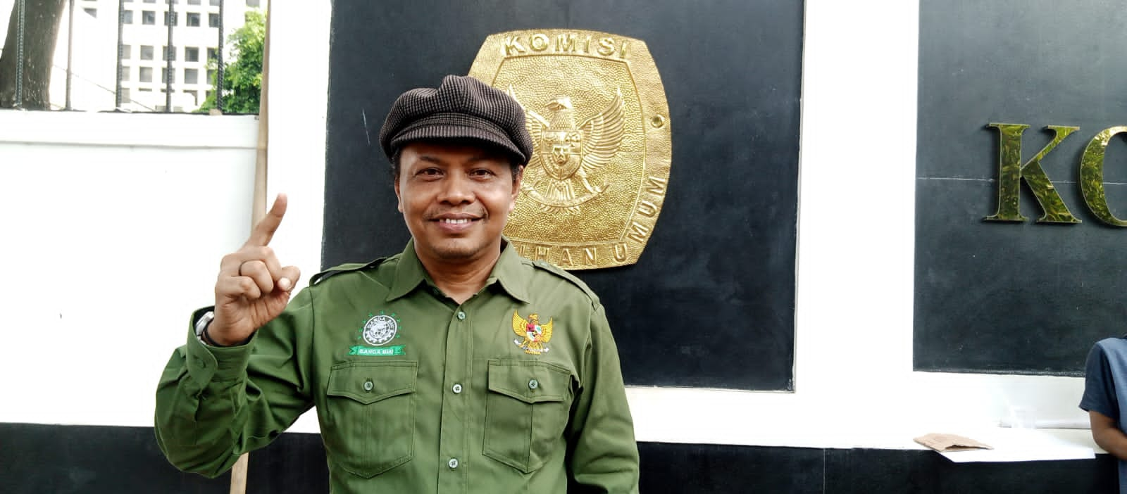 Abdul Rauf Bacaleg DPR RI Dapil 2 DKI Kunjungi KPU