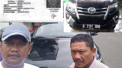 RASMO BURON; BAWA KABUR MOBIL PERUSAHAAN