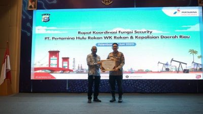 Polda Riau Gelar Rapat Koordinasi Bersama PHR Terkait Pengamanan Obvitnas di WK Blok Rokan