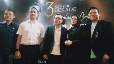 Konser 3 Dekade Perjalanan Cinta Ari Lasso Siap Mengguncang Solo, Surabaya, Malang, Jakarta Dengan Featuring Mulan Jameela