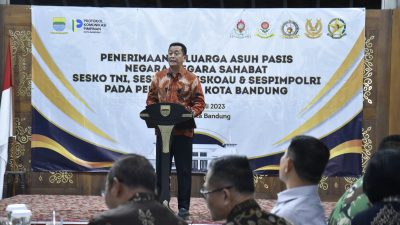 Komandan Lanal Bandung Hadiri Acara Silaturahmi Perwira Siswa Negara-Negara Sahabat  Tahun Pendidikan 2023