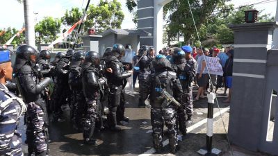 Uji Terampil Glagaspur Pangkalan, Danlanal : Harus Siap Hadapi Segala Bentuk Ancaman