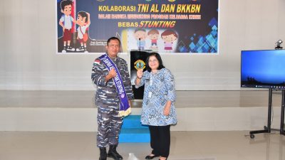 Kolaborasi TNI AL dan BKKBN Dalam Rangka Mendukung Program Keluarga Keren Bebas Stunting