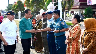 Selamat Datang Presiden RI di Tanah Kelahiran Sang Penjahit Bendera Merah Putih