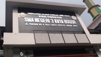 Diduga SMAN 3 Kota Bogor Loloskan Siswi Diluar Zonasi PPDB Tahun 2022