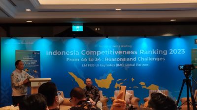 LM FEB Universitas Indonesia :National Media Briefing Indonesia Competitiveness Ranking 2023