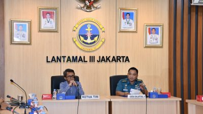 LANTAMAL III JAKARTA LAKSANAKAN ENTRY MEETING PDTT BPK RI ATAS MANAJEMEN ALPALHANKAM PADA UO TNI AL