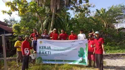 Menyambut HUT RI ke 78 thn, LDII Lutim Melakukan Kegiatan Ketja Bakti.