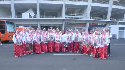 LANTAMAL III JAKARTA IKUTI PEMECAHAN REKOR DUNIA PEMENTASAN ANGKLUNG