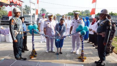 Berikan Pelayanan Maksimal Danlantamal II Pada Persemian Gedung Balai Pengobatan Lanal Bengkulu