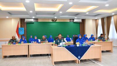 DANLANTAMAL III JAKARTA HADIRI TATAP MUKA DENGAN PANGKOARMADA RI DALAM RANGKA HUT KE-77 JALASENASTRI TAHUN 2023