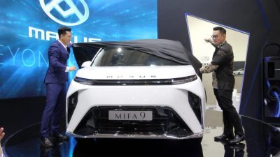 MAXUS MIFA 9, Sebuah MPV Premium Full-Electric Pertama di Indonesia, Diperkenalkan di GIIAS 2023.