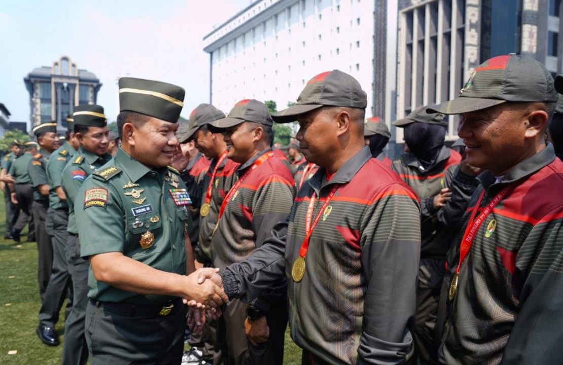 Pertahankan Juara Umum Piala Panglima TNI ke-16 Kalinya, Kasad Apresiasi Kontingen TNI AD